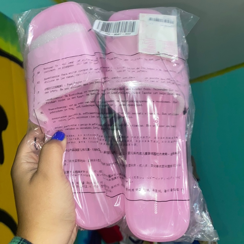 Barbie x forever 21 collab open toe block heel